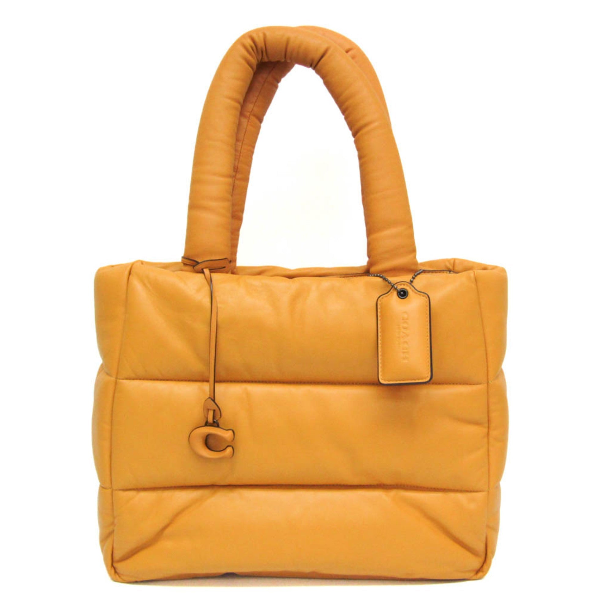 Coach Pillow Tote · Leather