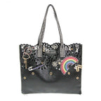 Marc Jacobs Laser Cut Embellished Wingman Tote