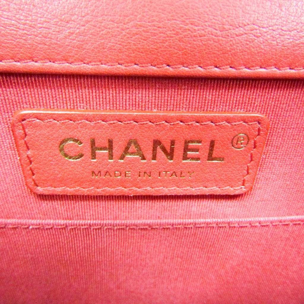 Chanel Boy · Lamb Leather
