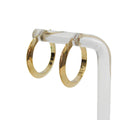 Bottega Veneta Essential · Silver Hoops