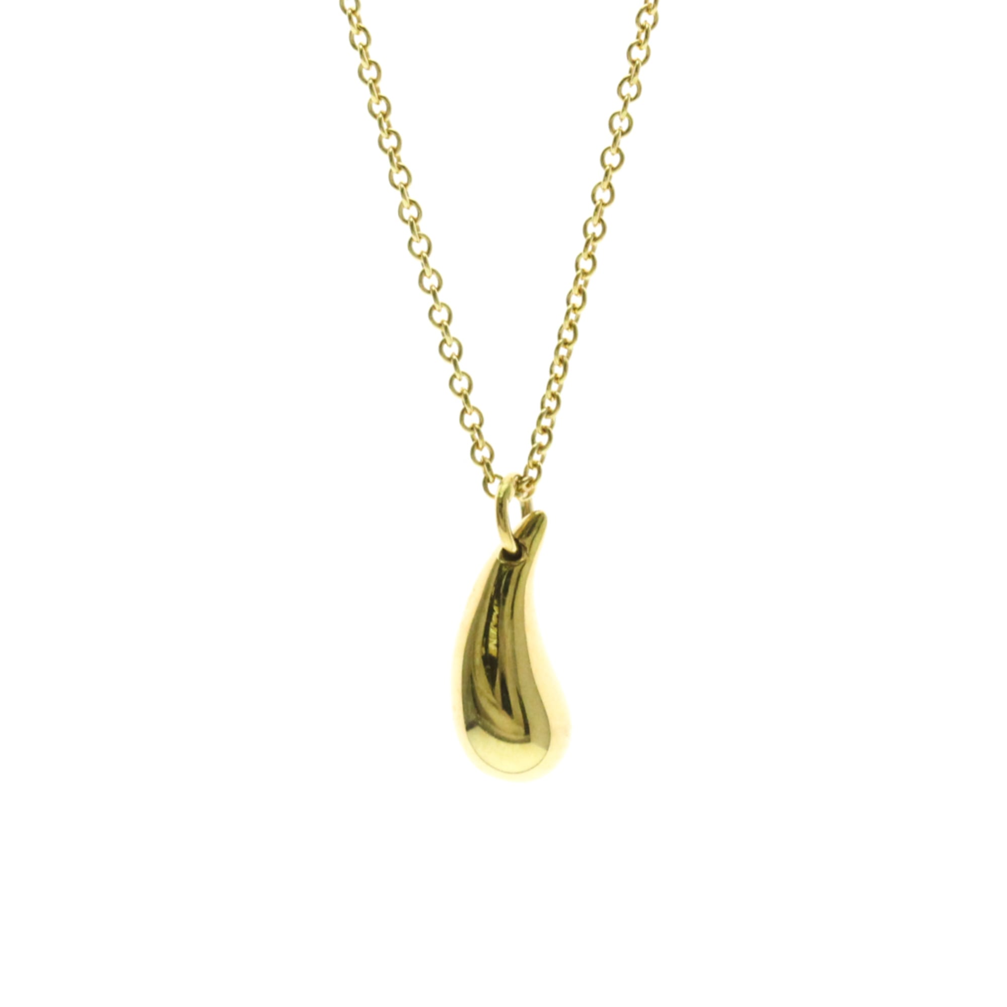 Tiffany Teardrop · 18K Yellow Gold