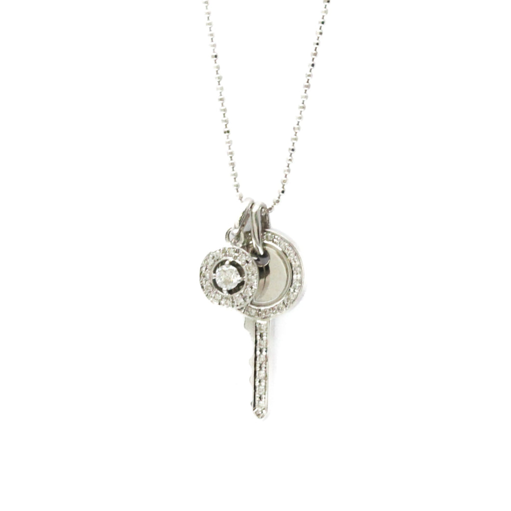 Vendome Aoyama Key · Diamond · 18K White Gold