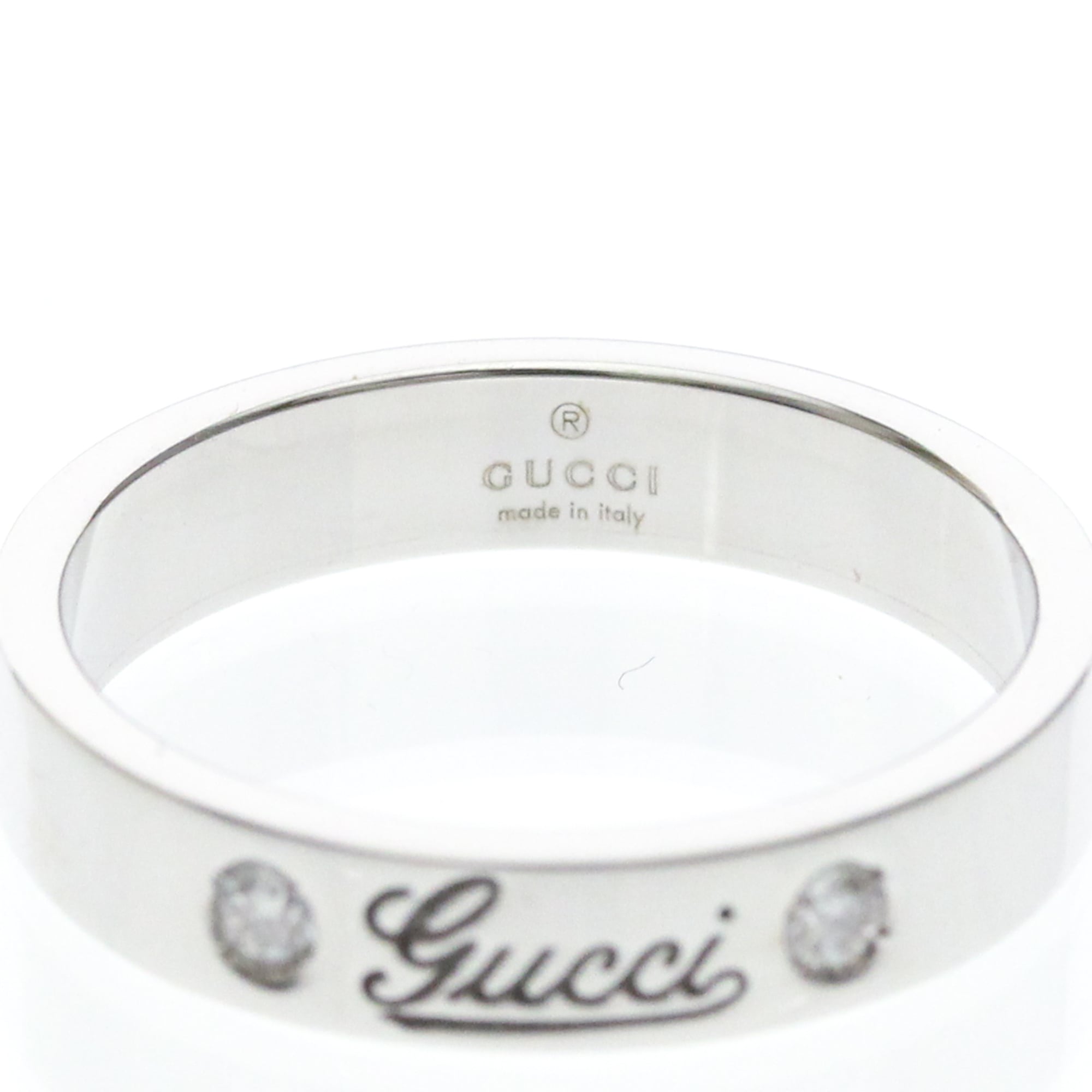 Gucci Icon · 18K White Gold · Diamond