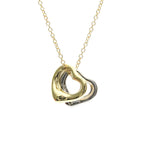 Tiffany Open Heart · Two-Tone Gold
