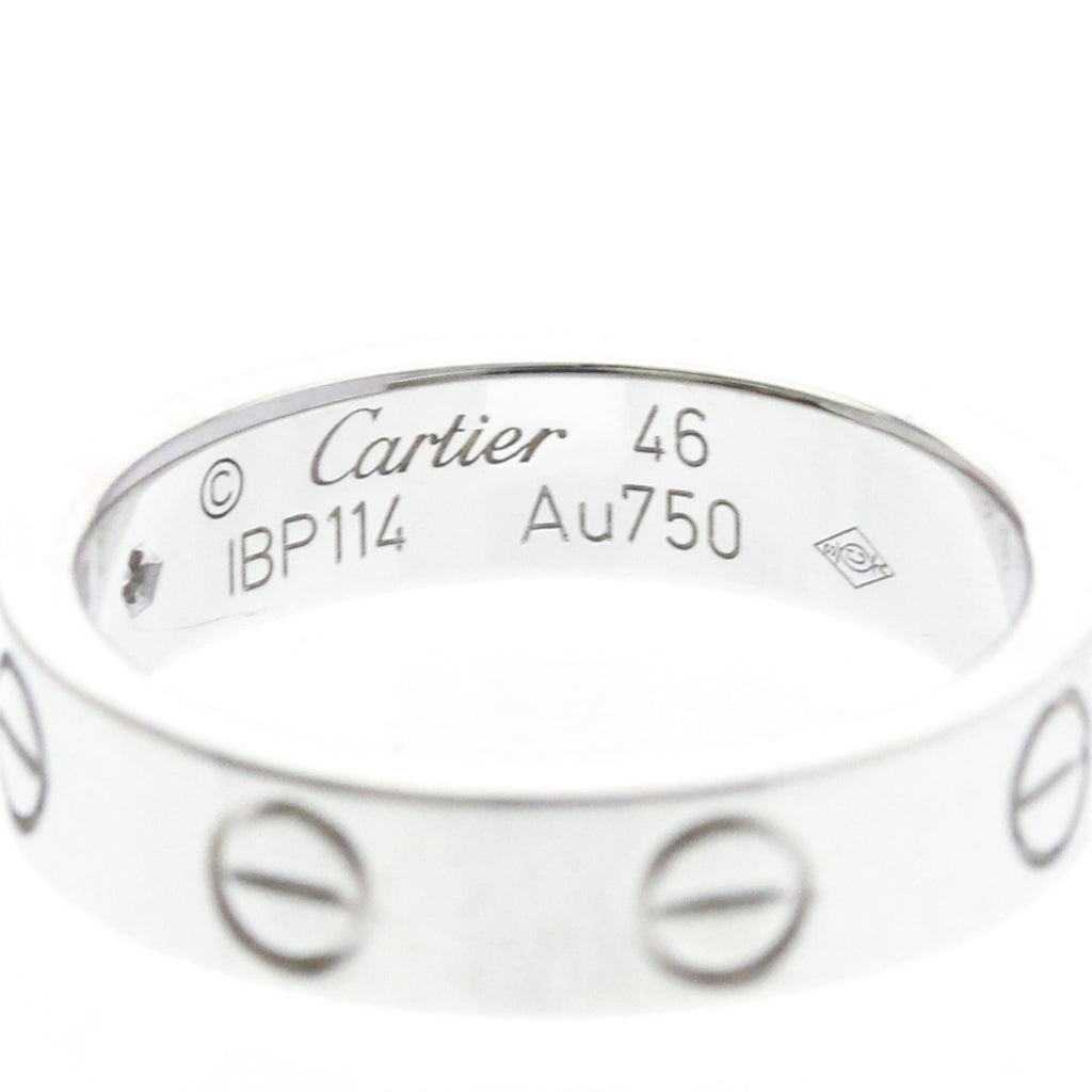 Cartier Mini Love · 18K White Gold · Diamond