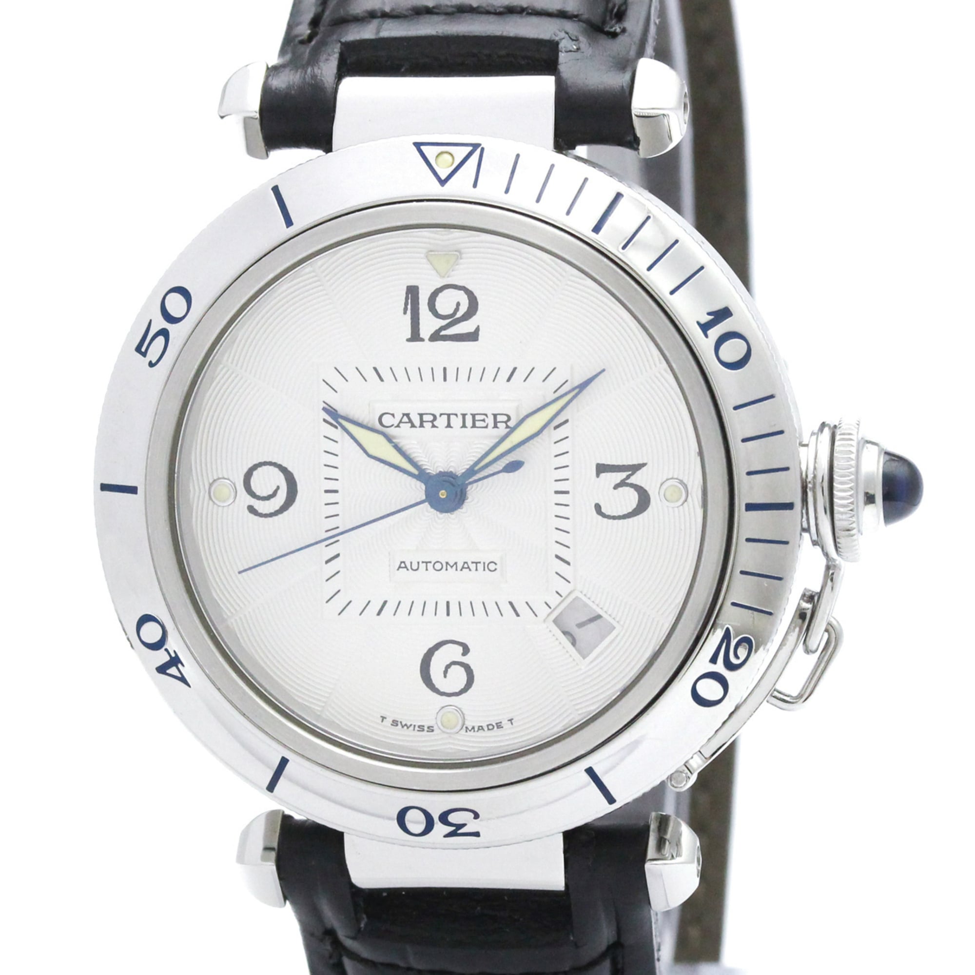 Cartier Pasha 38 · Steel · Automatic