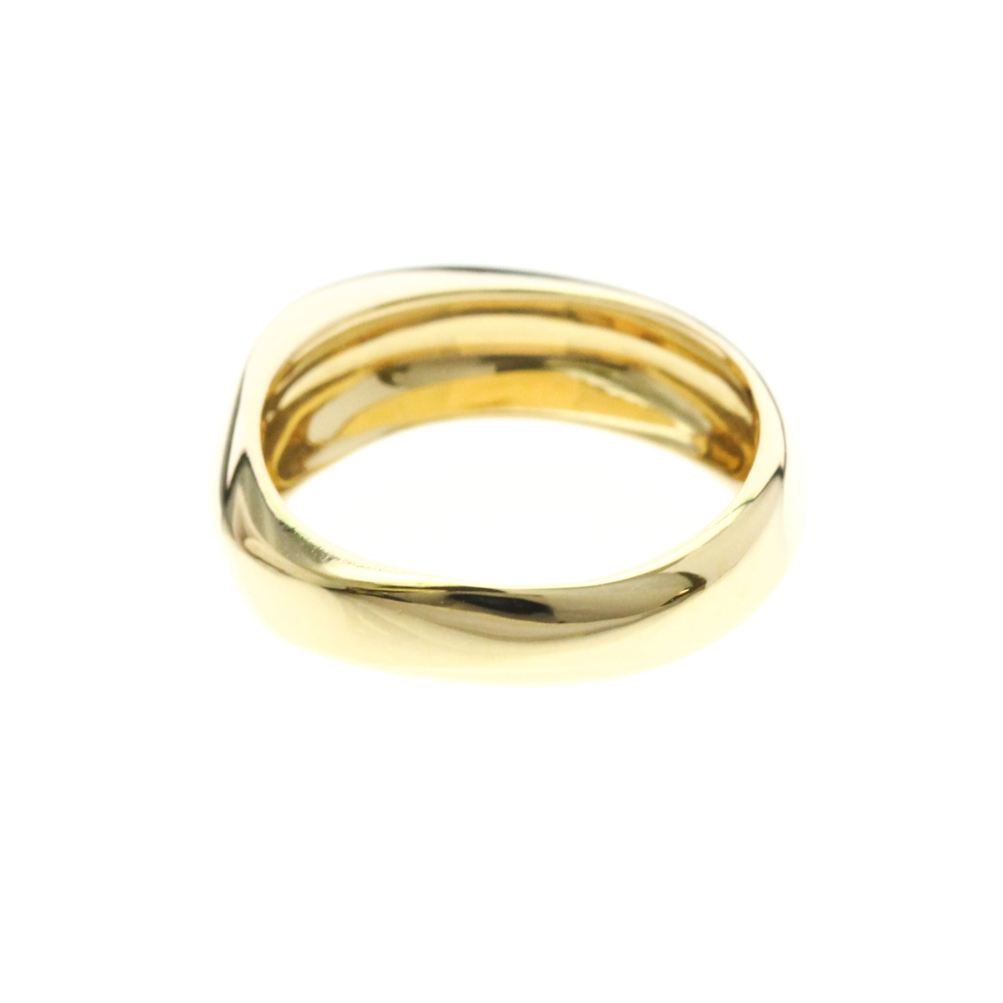 Tiffany Knife Edge · 18K Yellow Gold