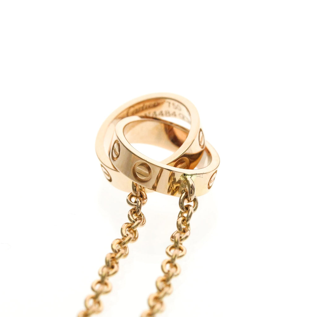 Cartier Baby Love Necklace · Rose Gold