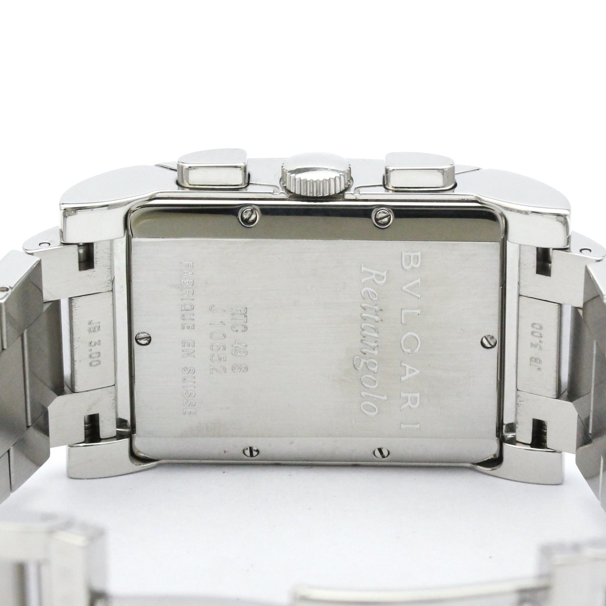Bvlgari Rettangolo · Steel · Chronograph