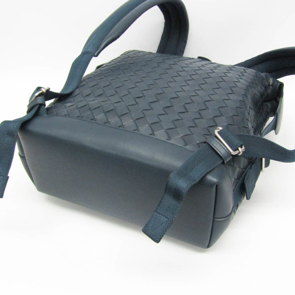 Bottega Veneta Intrecciato · Leather Backpack