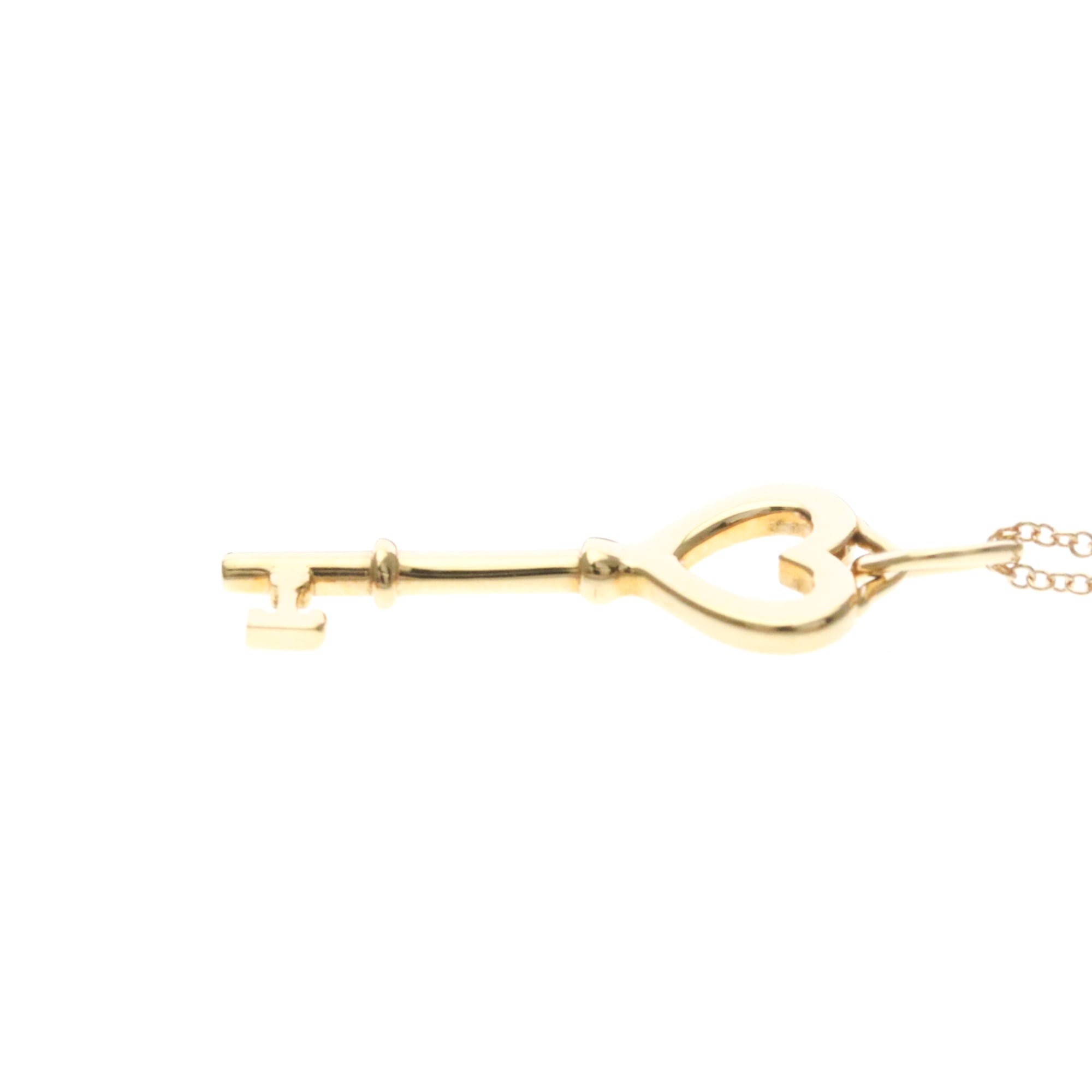 Tiffany Heart Key · Rose Gold Necklace
