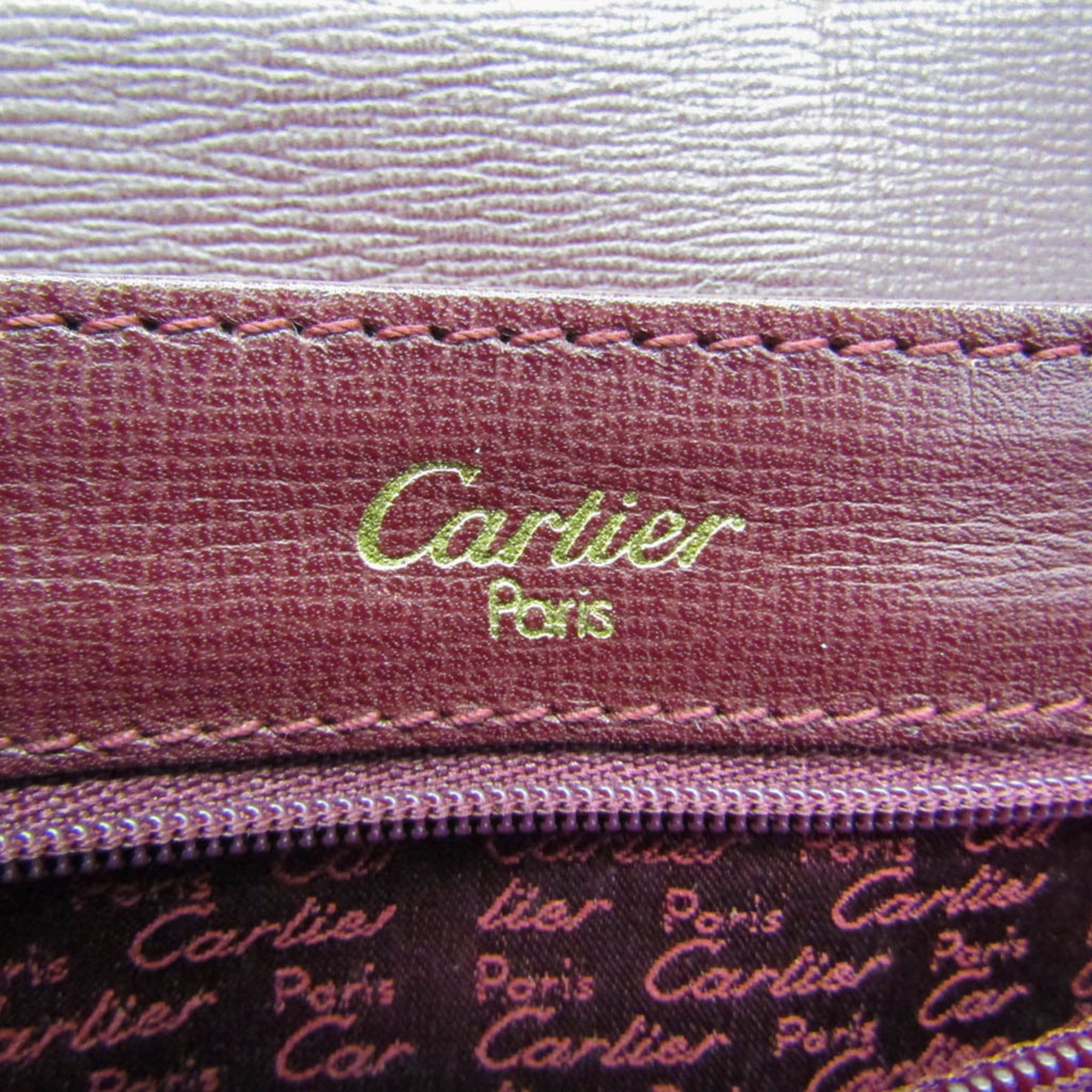 Cartier Must Turnlock · Bordeaux Leather