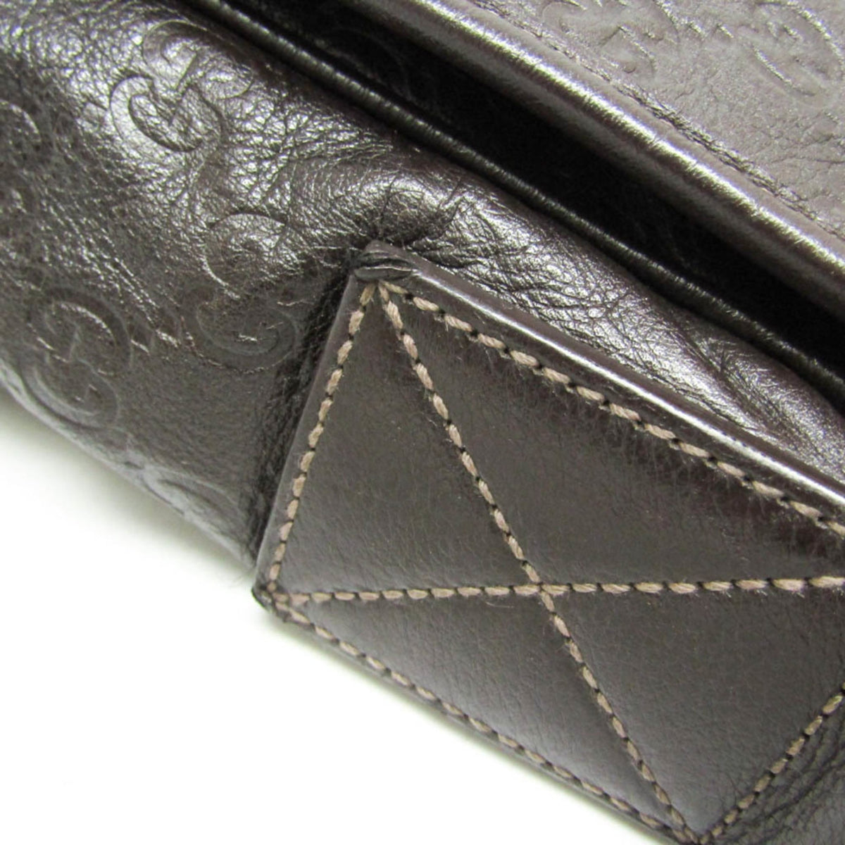 Gucci Guccissima · Leather Messenger