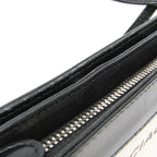 Balenciaga Navy Pochette · Canvas & Leather