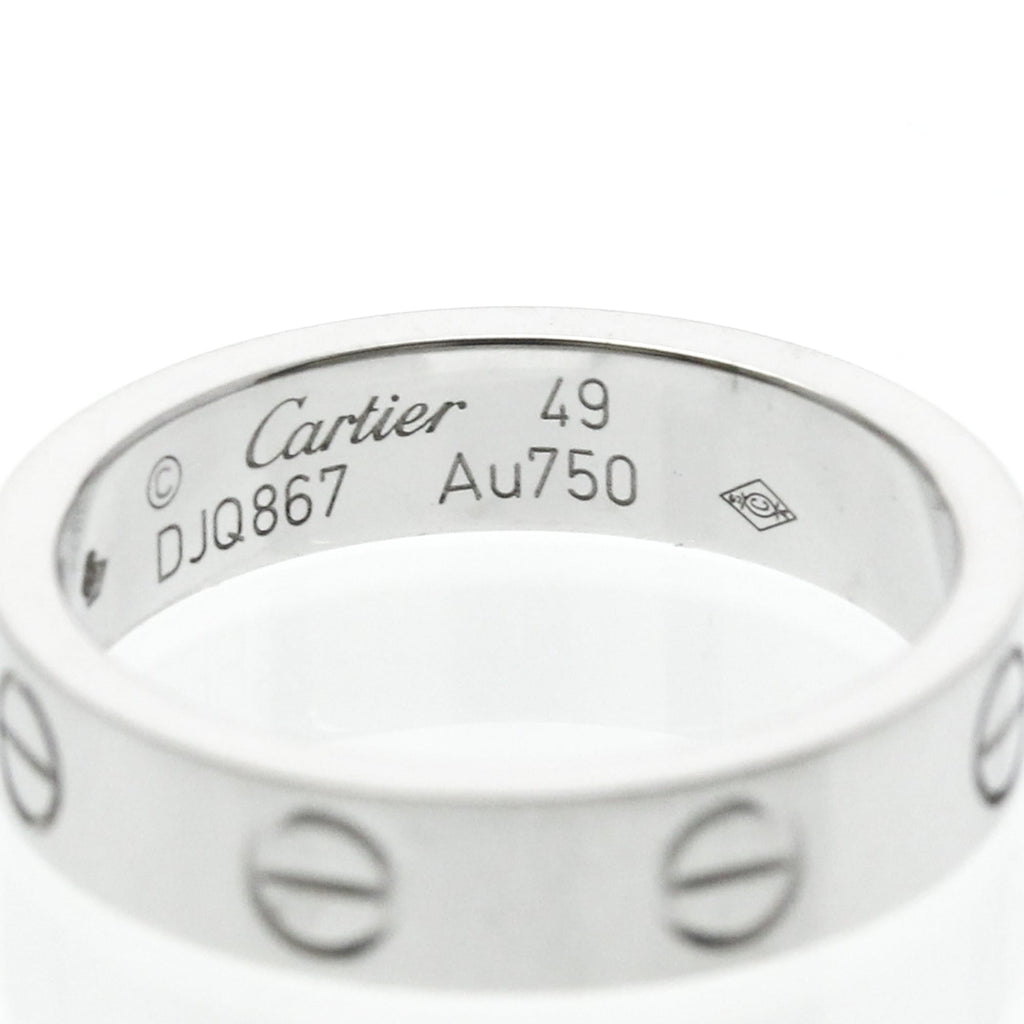 Cartier Mini Love · 18K White Gold · Diamond