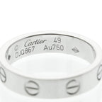 Cartier Mini Love · 18K White Gold · Diamond