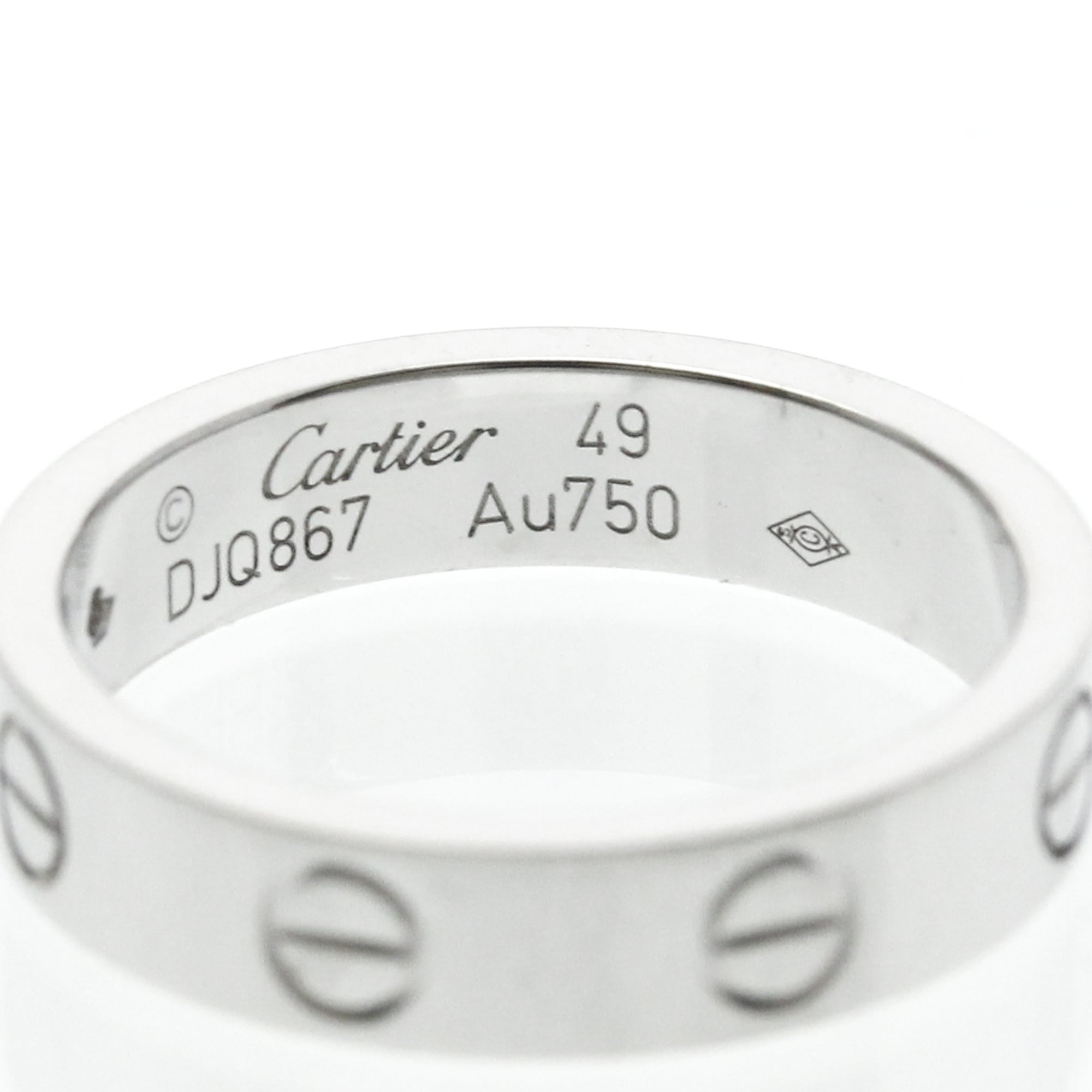 Cartier Mini Love · 18K White Gold · Diamond