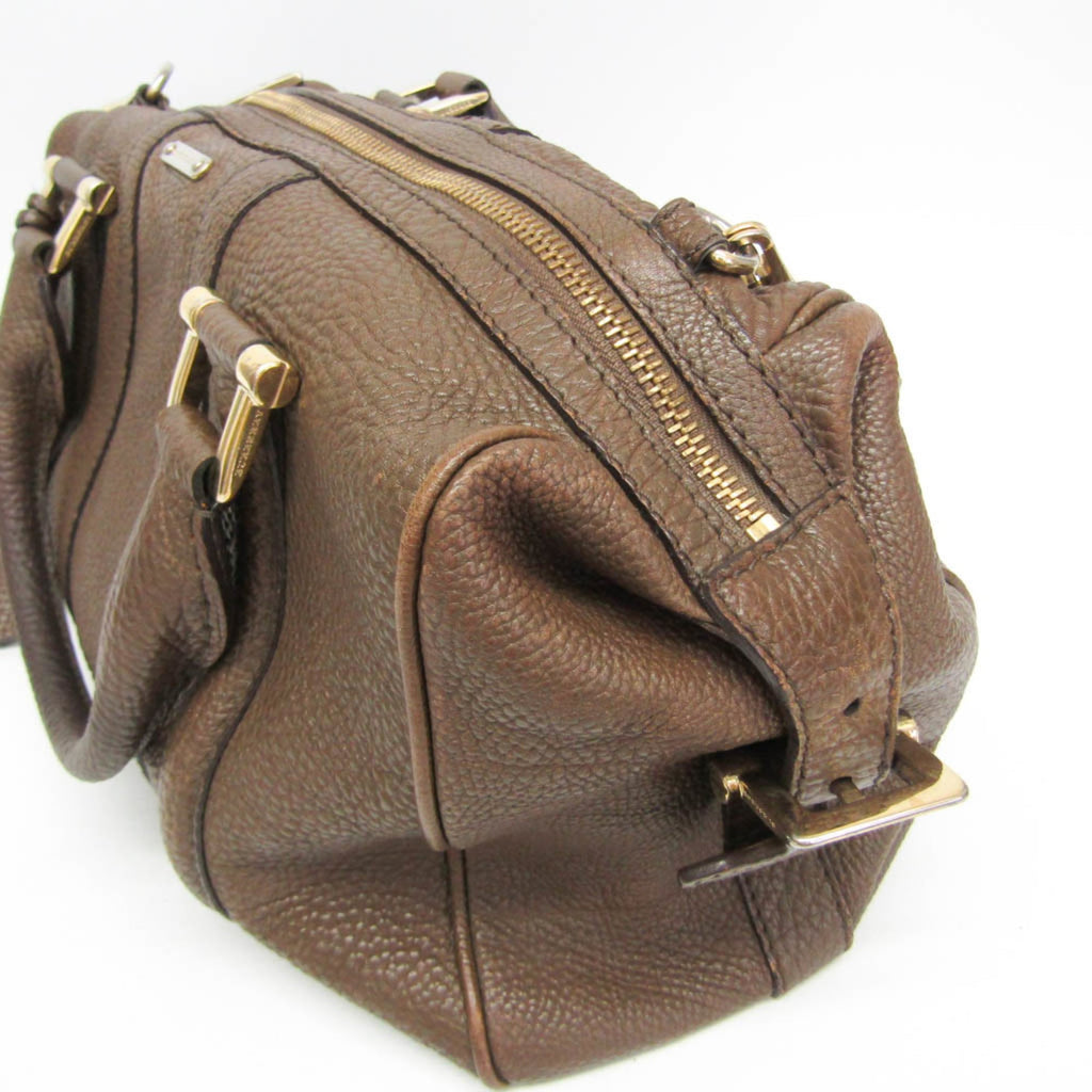 Burberry Boston · Leather Bag
