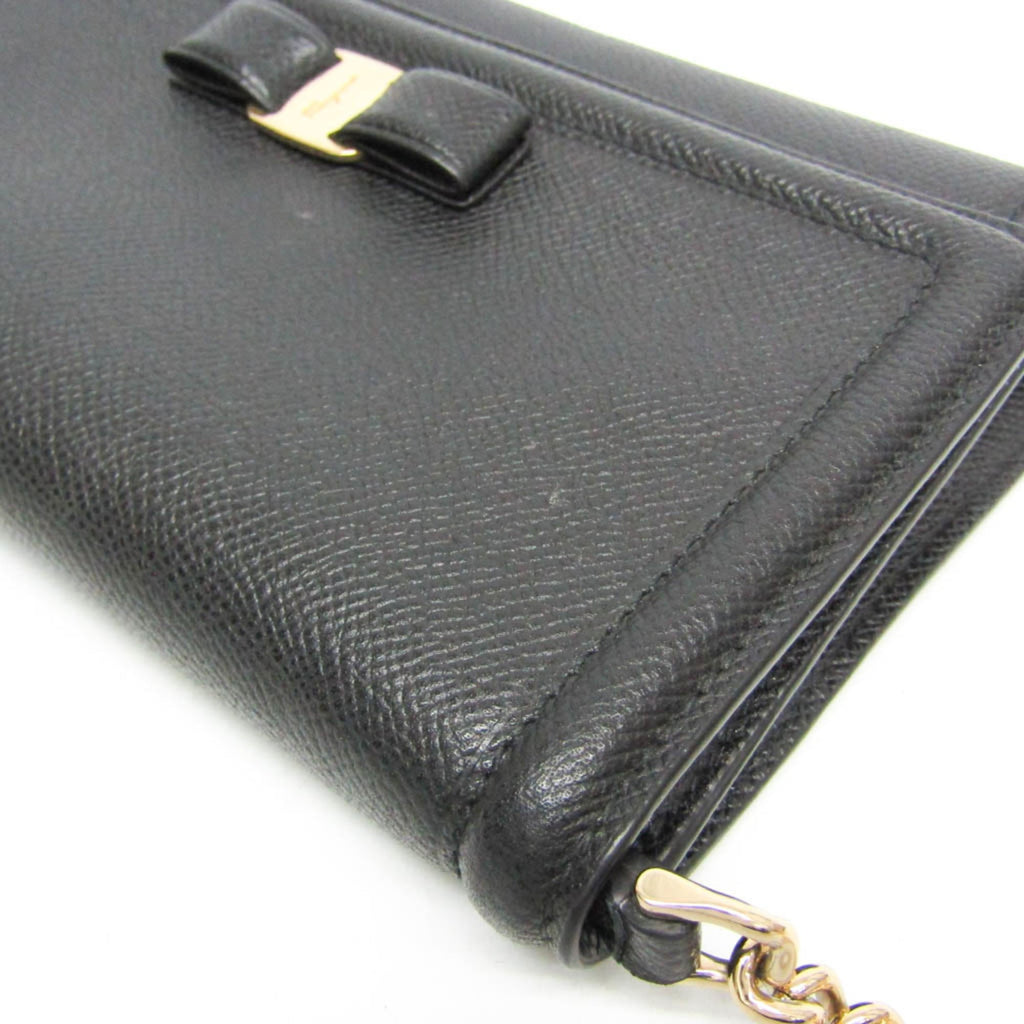Salvatore Ferragamo Vara · Chain Clutch