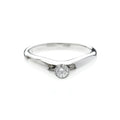 Tiffany Curved Band · Platinum · Diamond