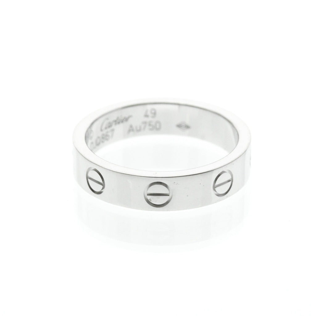 Cartier Mini Love · 18K White Gold · Diamond
