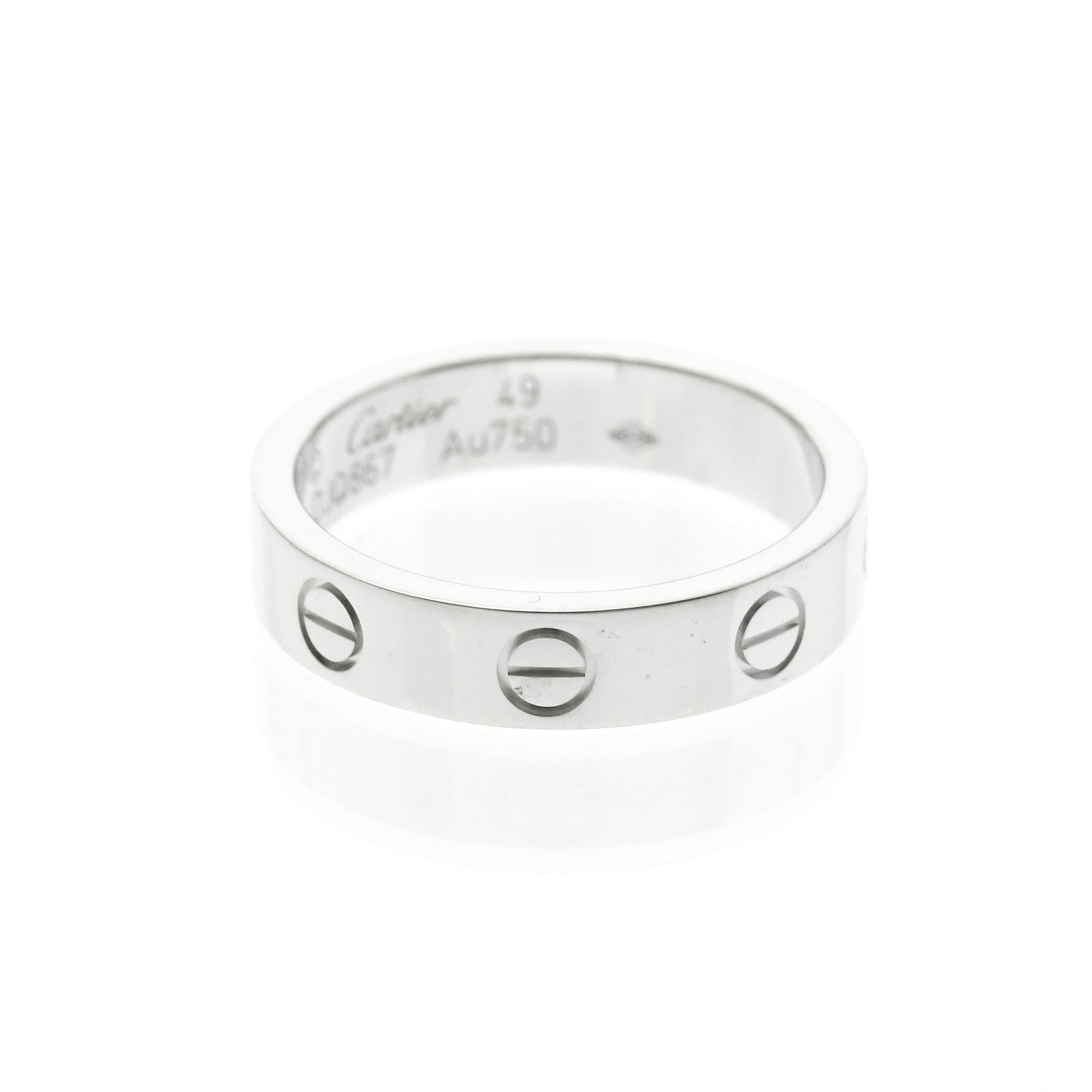 Cartier Mini Love · 18K White Gold · Diamond