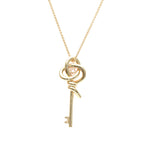 Tiffany Knot Key · Rose Gold · Pink Sapphire