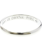 Cartier Wedding Band · Platinum