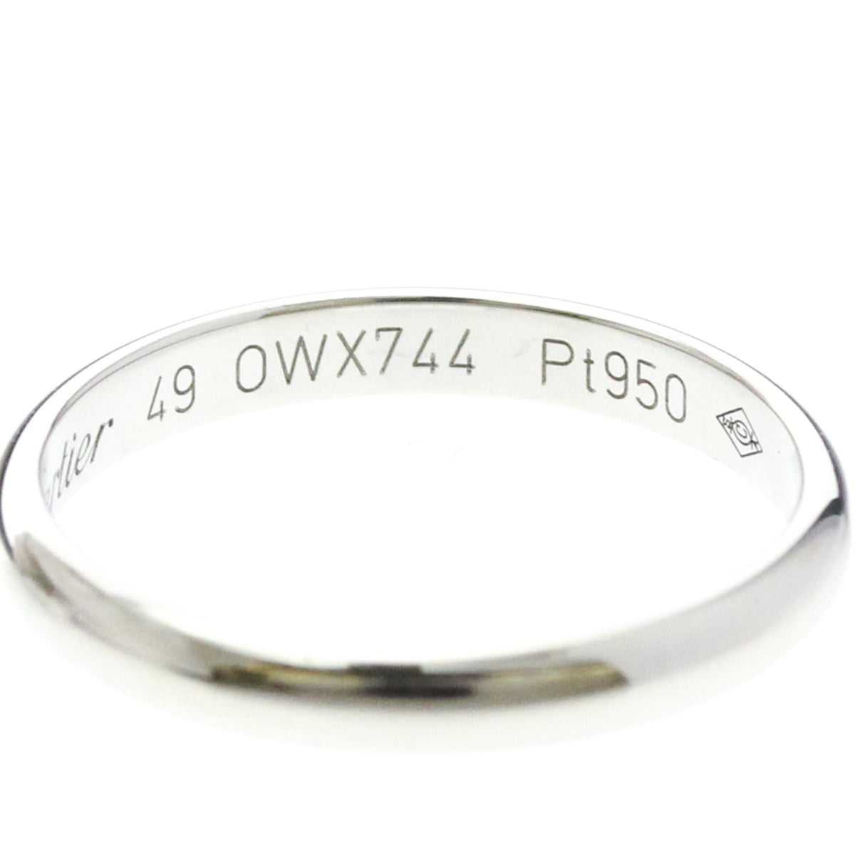 Cartier Wedding Band · Platinum