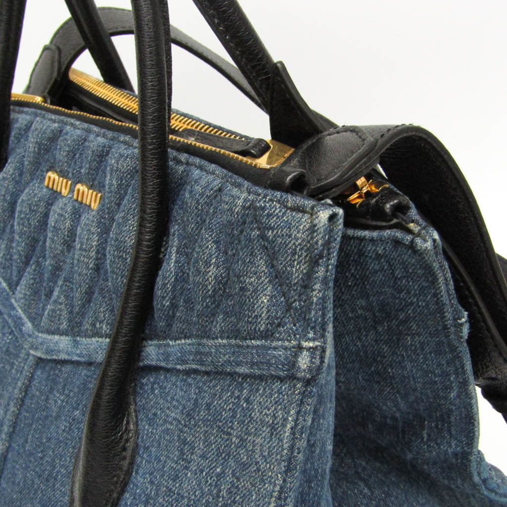 Miu Miu Biker · Denim & Leather