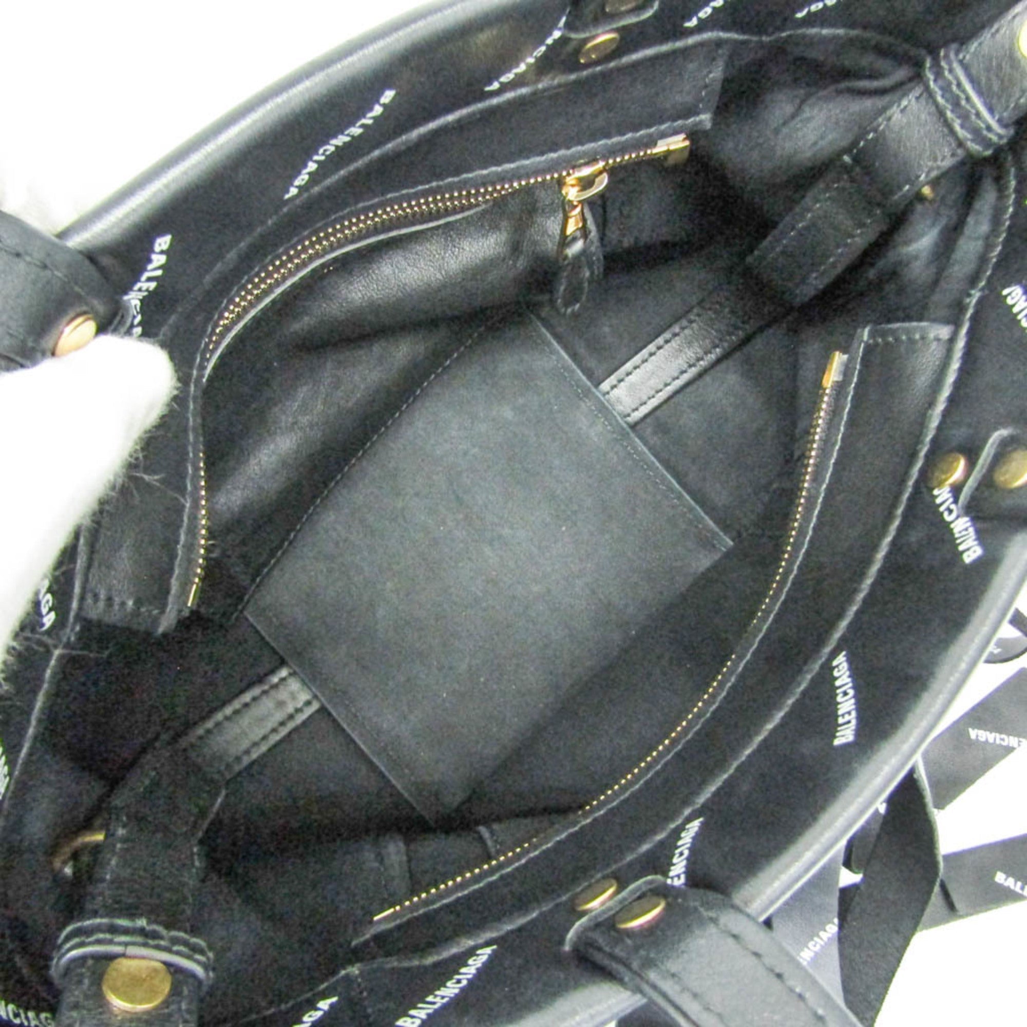 Balenciaga Laundry Cabas XS · Fringe · Leather