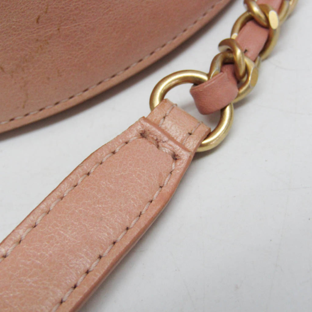 Chanel Matelassé Round As Earth · Leather