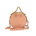 Chanel Matelassé Round As Earth · Leather