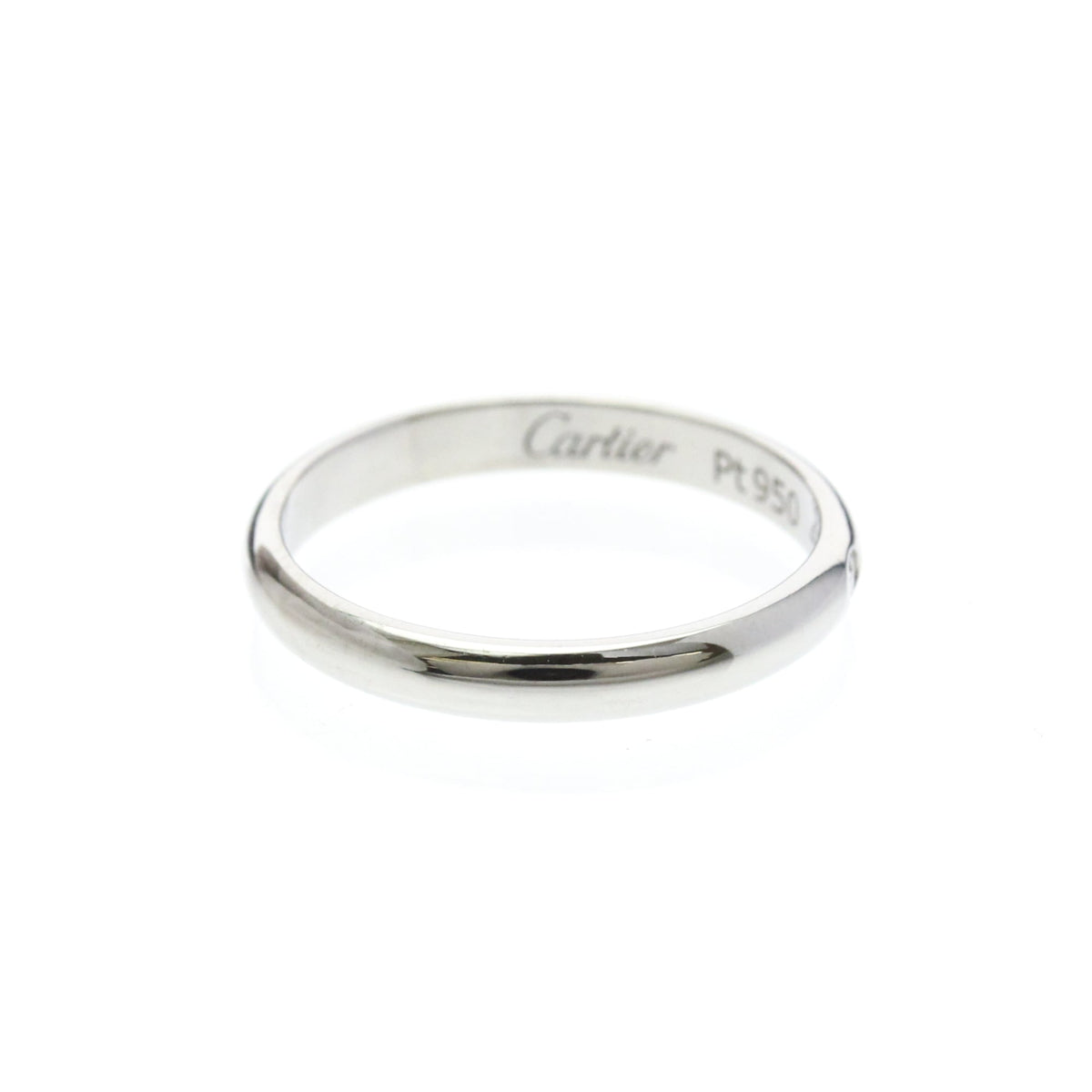 Cartier 1895 · Platinum · Diamond Wedding Ring