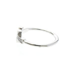 Tiffany T Wire · 18K White Gold · Diamond
