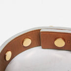 Hermès Mini Dog Clous Carrés · Wrap Bracelet