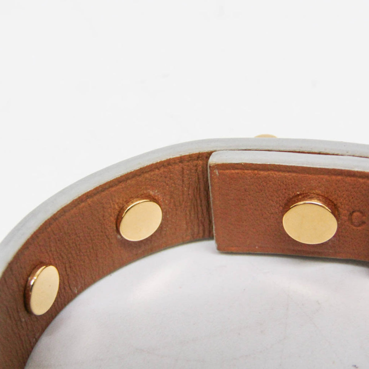 Hermès Mini Dog Clous Carrés · Wrap Bracelet