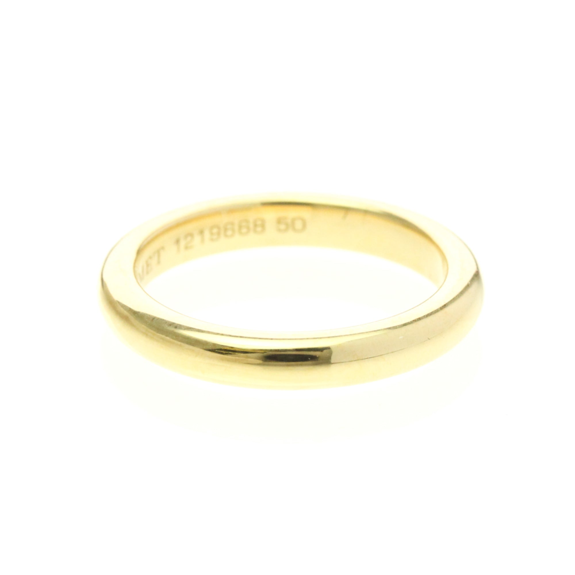 Chaumet Diamond Wedding Band · 18K Yellow Gold