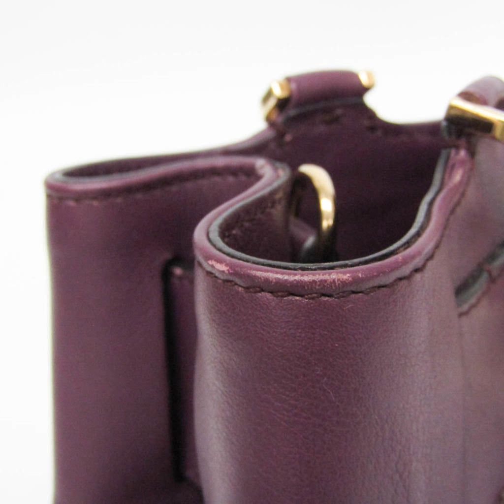 Salvatore Ferragamo Gancini · Leather