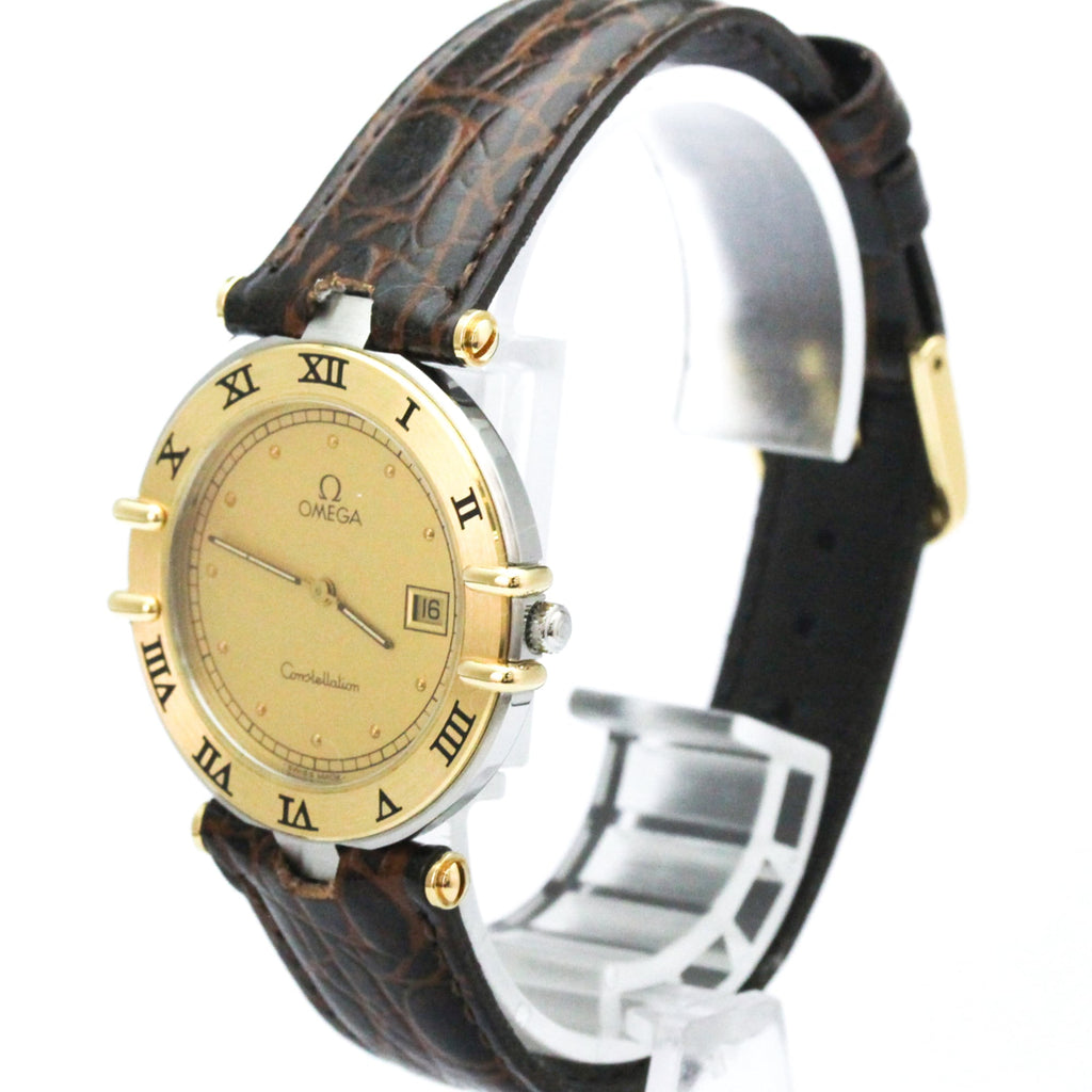 Omega Constellation · 18K Yellow Gold · Steel