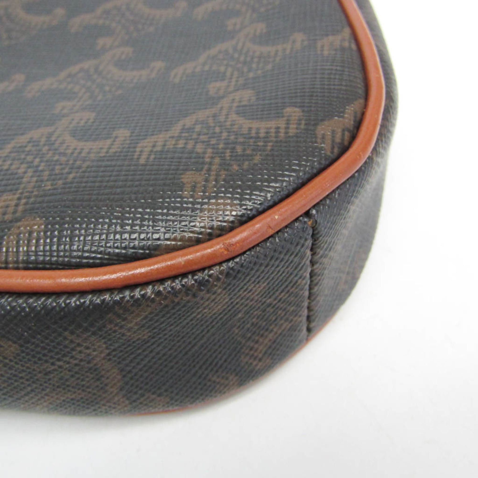 Celine Triomphe Triangle · Coated Canvas