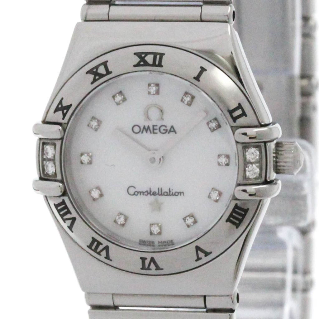 Omega Constellation · Diamond · MOP Dial