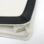 Balenciaga Navy Pochette · Canvas & Leather
