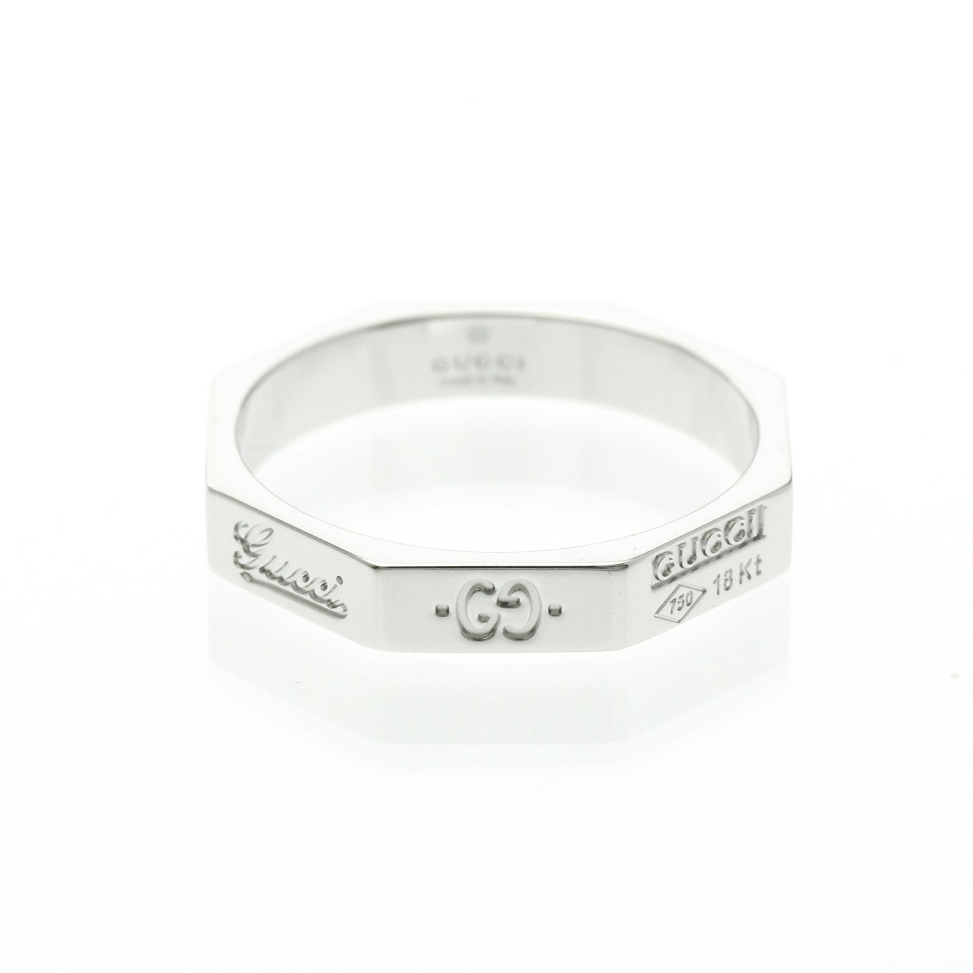 Gucci Octagonal · 18K White Gold