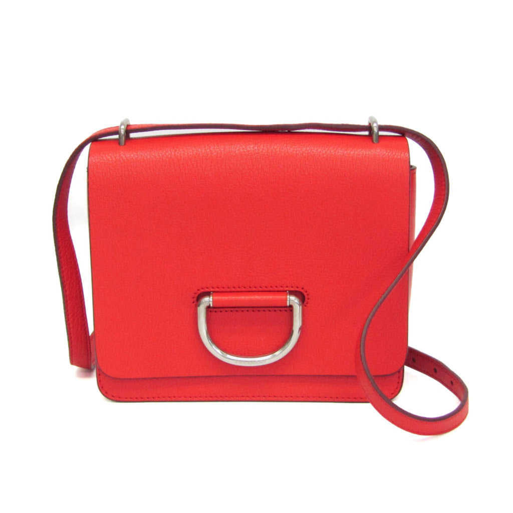 Burberry D-Ring · Leather Shoulder Bag