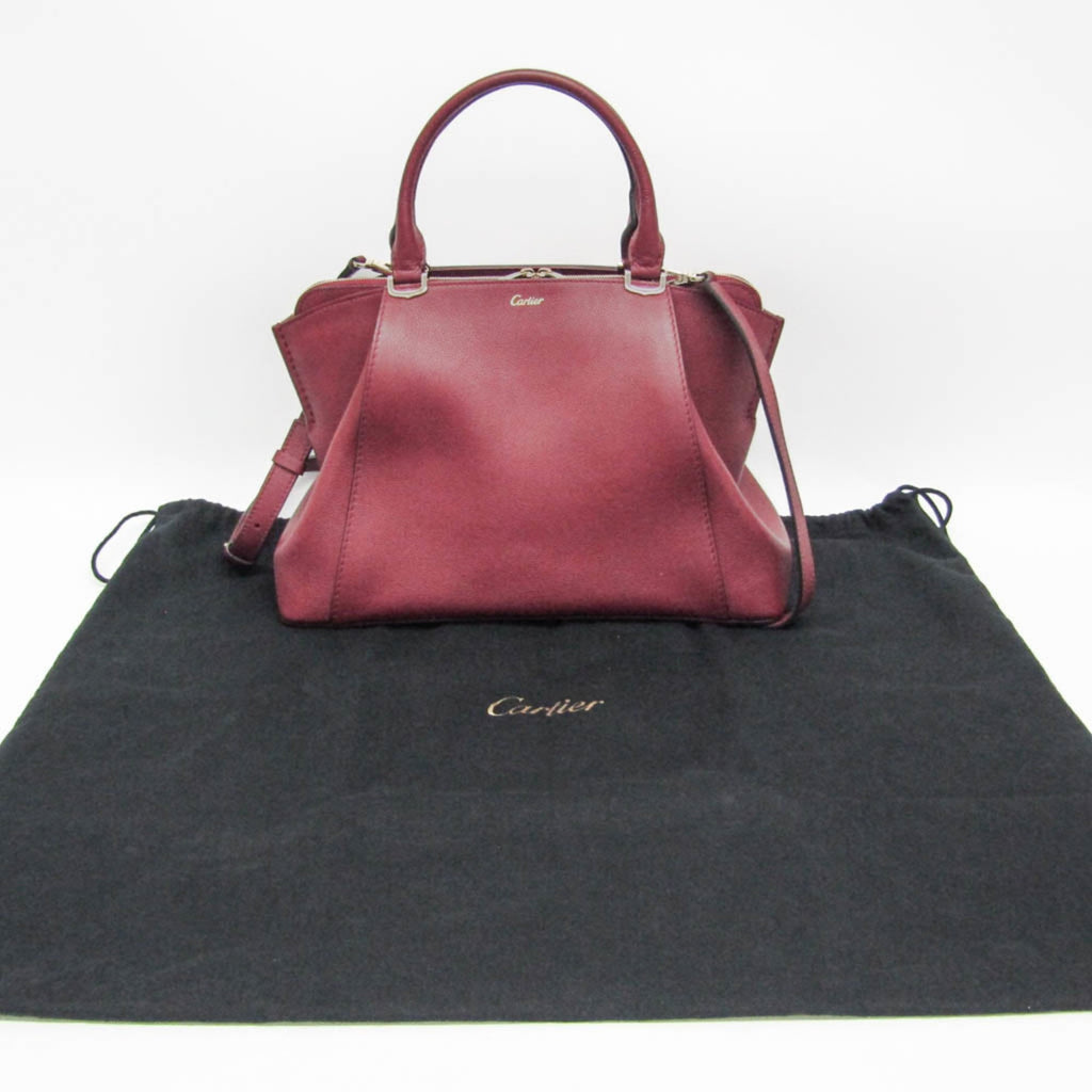Cartier C de Cartier · Leather Shoulder Bag