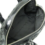 Tod's Small Boston · Canvas & Patent Leather