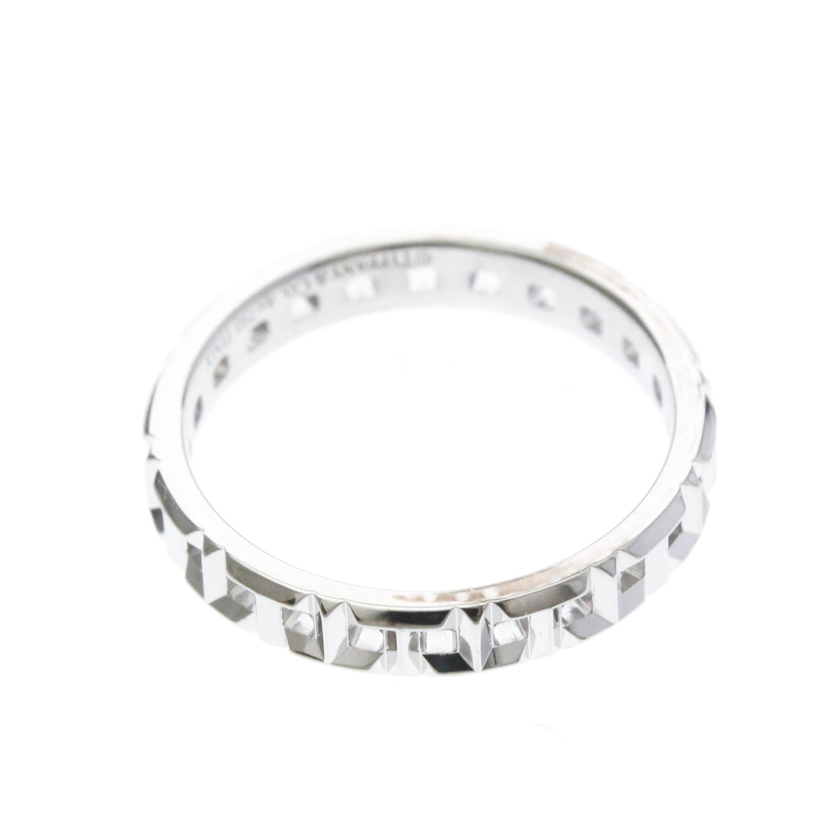 Tiffany T True Narrowing · 18K White Gold
