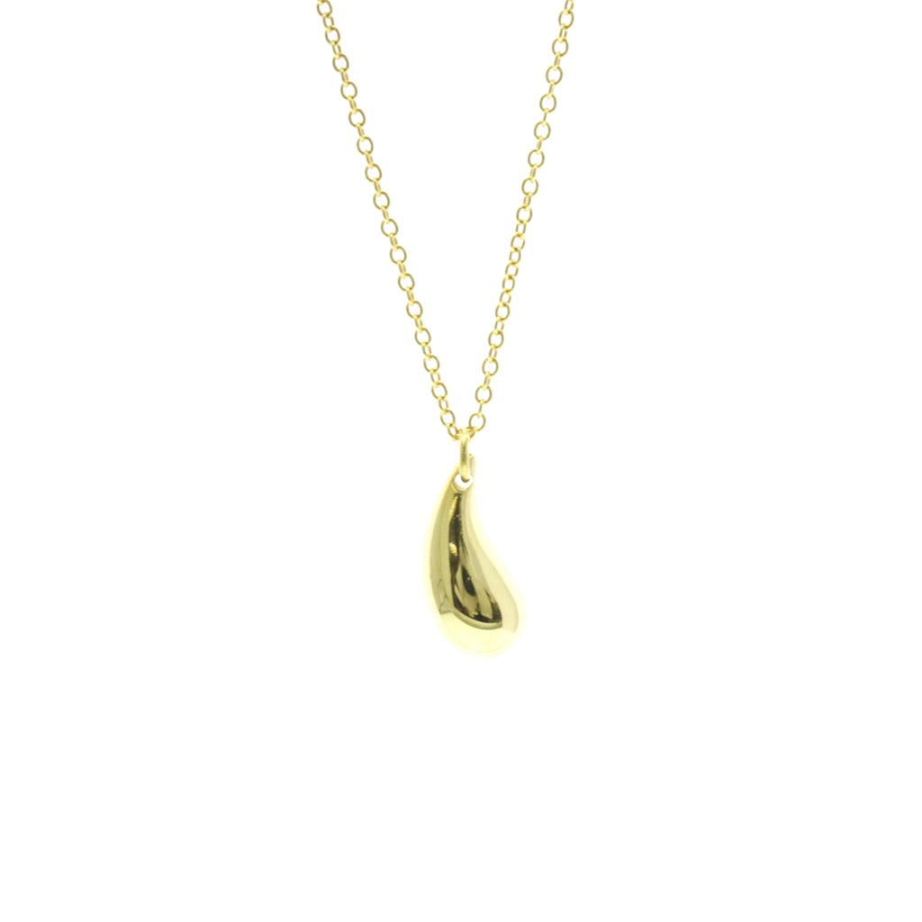 Tiffany Teardrop · 18K Yellow Gold