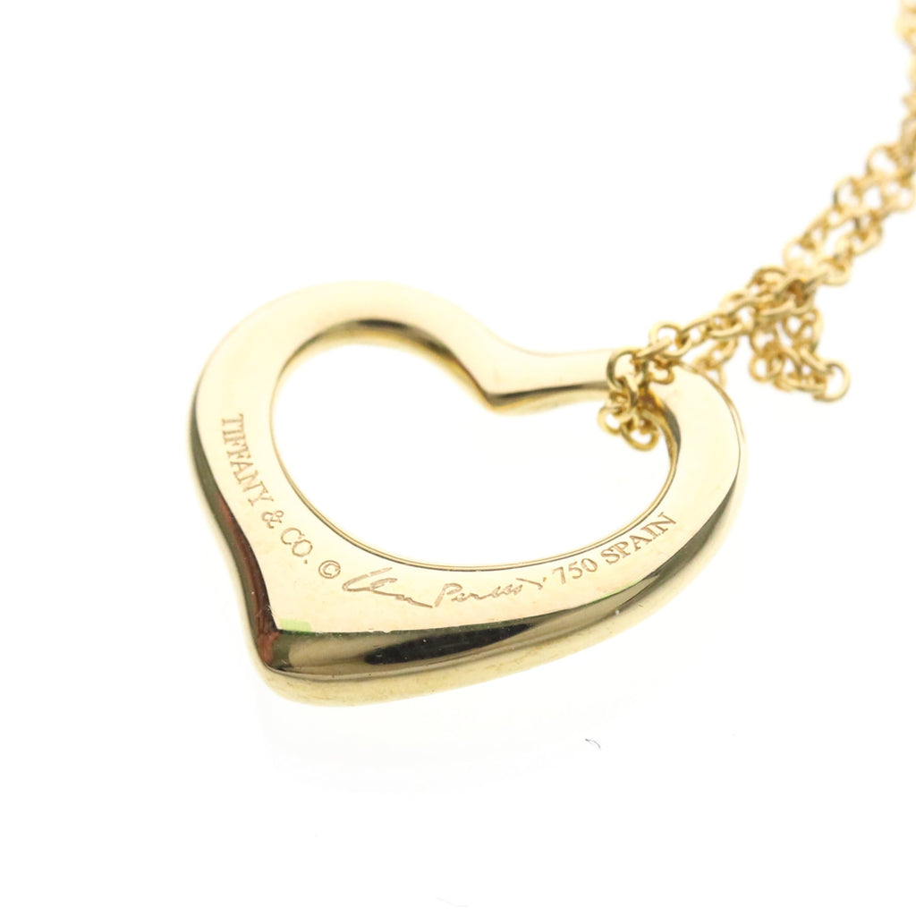 Tiffany Open Heart · 18K Yellow Gold